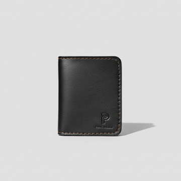 Plant Inside Wallet in black – vegan and cruelty-free handcrafted wallet made from sustainable materials