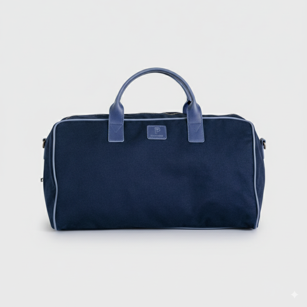 Plant Inside Weekend Bag in navy blue – spacious vegan and cruelty-free travel bag